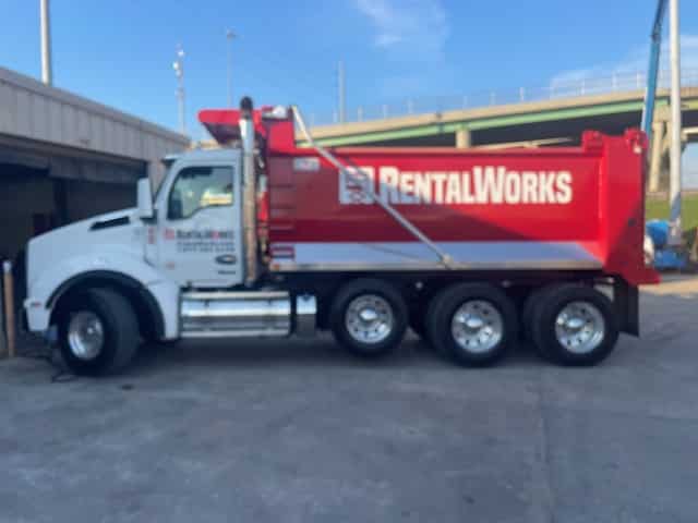 Kenworth T880 Tri Axle Dump Truck-image